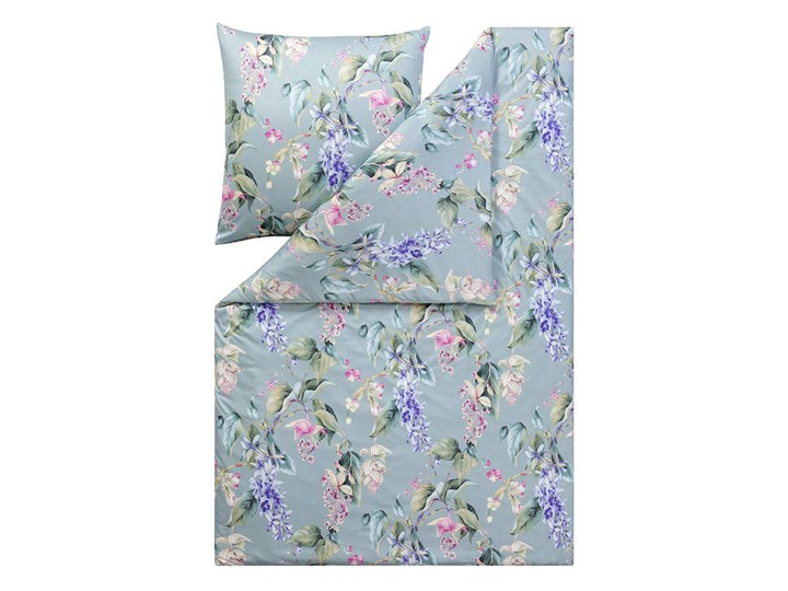 Komplet pościeli Jersey Estella Kalea Mint 70x80 cm Bawełna Len 200x200 cm 200x220 cm 155x200 cm 135x200 cm Kategoria Komplety pościeli
