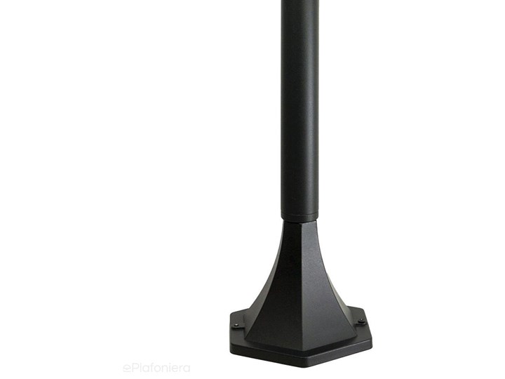 Klasyczna latarnia, czarna lampa zewnętrzna ogrodowa (stojąca 146/116/86cm, 1x E27) SU-MA (Cadiz) Lampa stojąca Kategoria Lampy ogrodowe Kolor Czarny