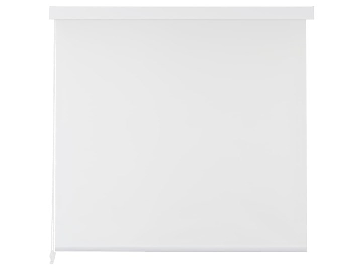vidaXL Roleta prysznicowa 140 x 240 cm, biała 140x240 cm Kolor Biały