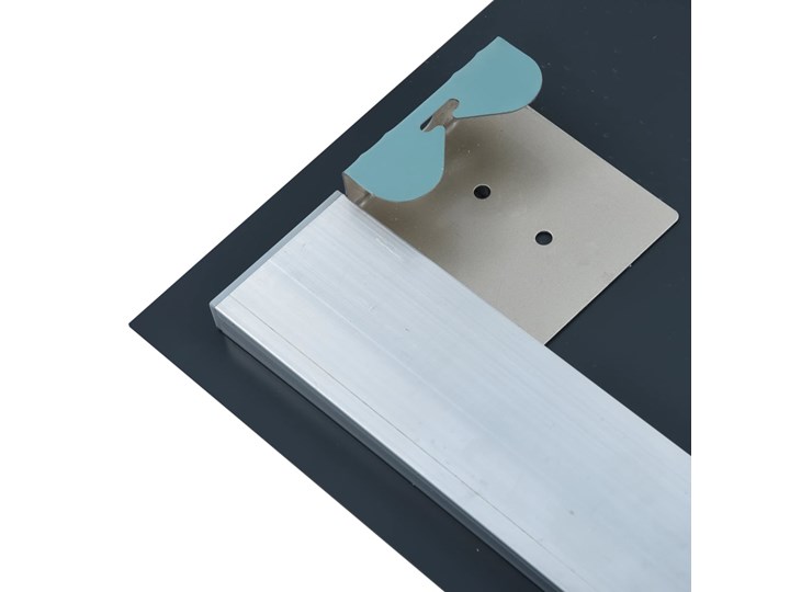 vidaXL Ścienne lustro łazienkowe z LED, z półką, 60 x 80 cm Lustro z półką Prostokątne Kategoria Lustra