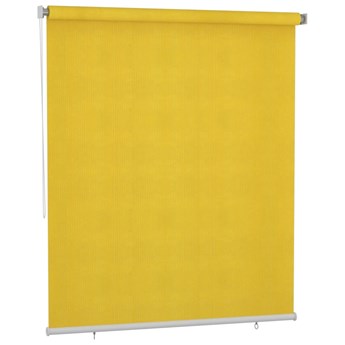 vidaXL Roleta zewnętrzna, 200x230 cm, żółta
