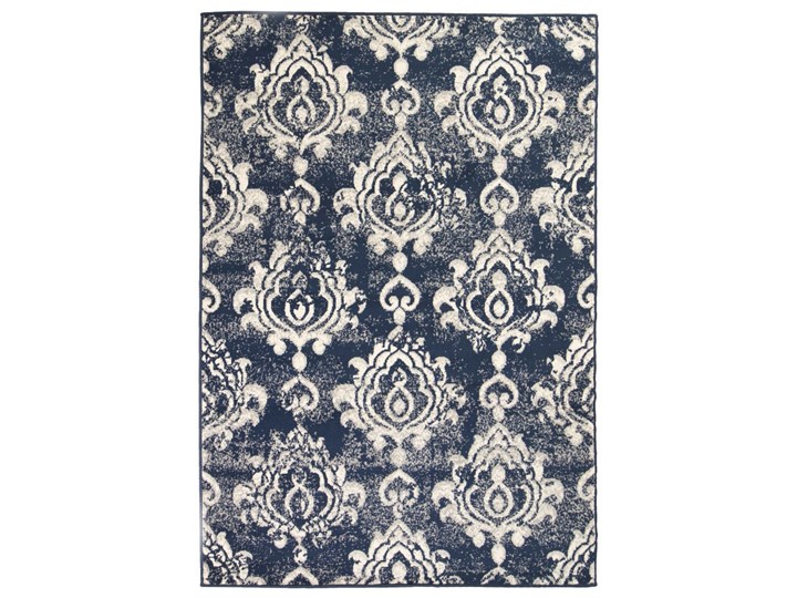 vidaXL Nowoczesny dywan, wzór Paisley, 120 x 170 cm, beżowo-niebieski