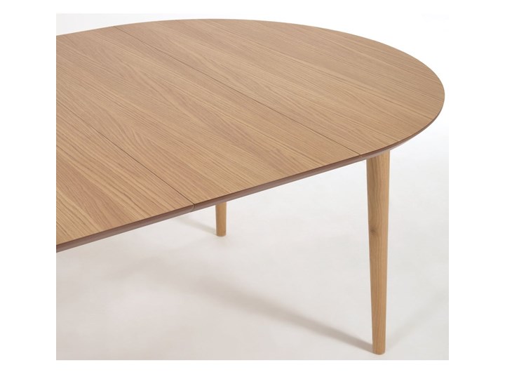 Stół rozkładany Oqui 120-220x120 cm naturalny Rozkładanie Rozkładane Kolor Beżowy