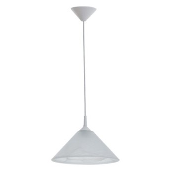 Lampa wisząca do salonu i jadalni CHIŃCZYK wys. 107cm | biały