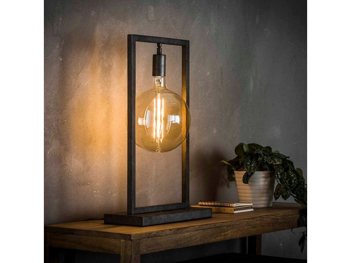 Lampa stołowa Sky 34x55 cm srebrna