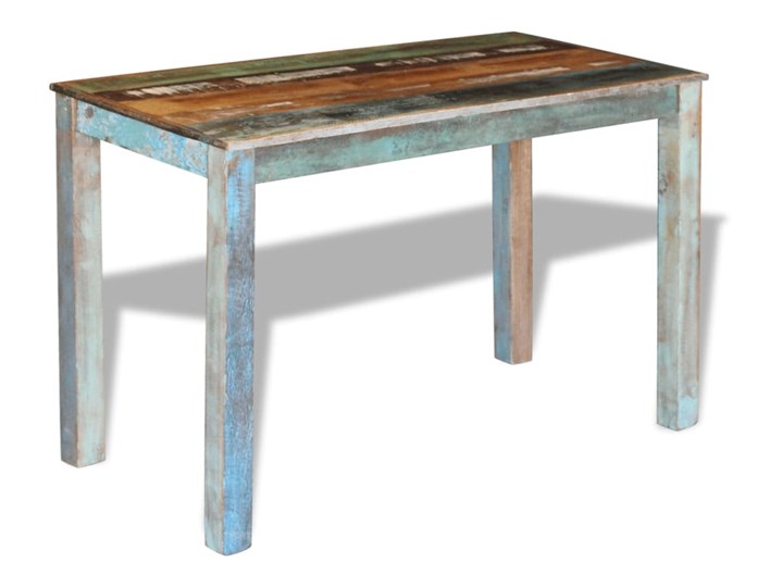 vidaXL Stół do jadalni z drewna odzyskanego, 115x60x76 cm Drewno Liczba miejsc Do 4 osób