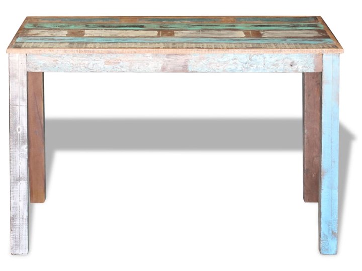 vidaXL Stół do jadalni z drewna odzyskanego, 115x60x76 cm Drewno Styl Vintage Kategoria Stoły kuchenne