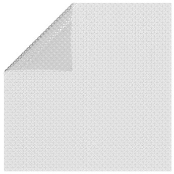 vidaXL Pływająca folia solarna z PE, 300x200 cm, szara