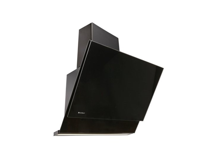 Okap GLOBALO Zenesor 60.1 Czarny Szerokość 60 cm Okap przyścienny Poziom hałasu 65 dB