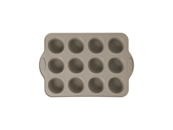 Forma do pieczenia GERLACH Smart (12 sztuk) Do muffinek Kategoria Formy i foremki Metal Silikon Kolor Szary
