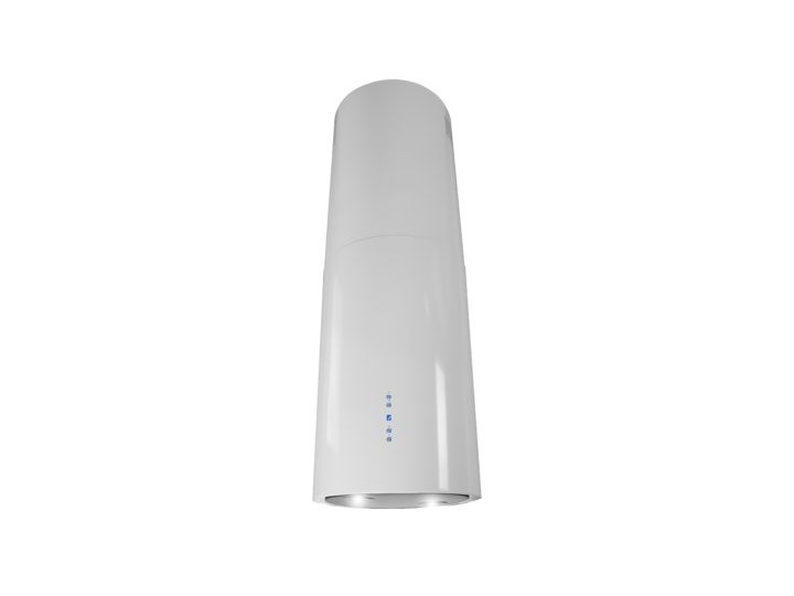 Okap VDB Tube Biały Okap wyspowy Szerokość 39 cm Poziom hałasu 49 dB Sterowanie Elektroniczne