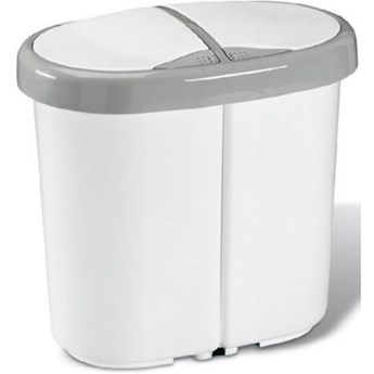 Kosz na śmieci MELICONI Multispace Duo 25L Biały