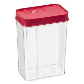 Pojemnik plastikowy PLAST TEAM 11780802 1.2 L Czerwony