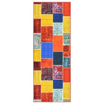 vidaXL Dywanik, kolorowy, 80x250 cm
