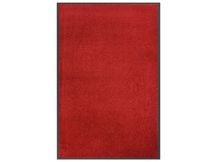 vidaXL Wycieraczka, czerwona, 80 x 120 cm Tworzywo sztuczne Kolor Czerwony Kategoria Wycieraczki