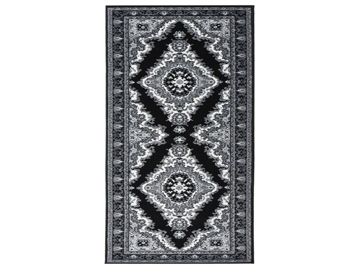 vidaXL Chodnik dywanowy, BCF, czarny, 100x150 cm Syntetyk Prostokątny Dywany Kategoria Dywany Chodniki Pomieszczenie Przedpokój