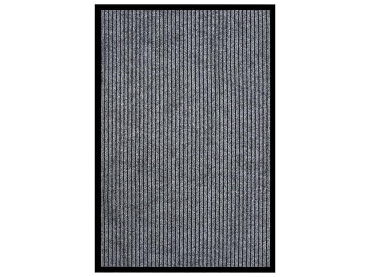 vidaXL Wycieraczka, prążkowana, szara, 80 x 120 cm Kategoria Wycieraczki Kolor Szary