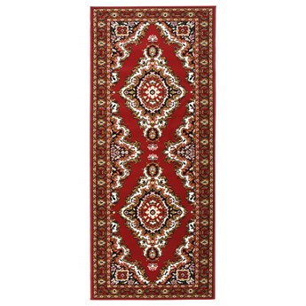 vidaXL Chodnik dywanowy, BCF, orientalny czerwony, 100x250 cm