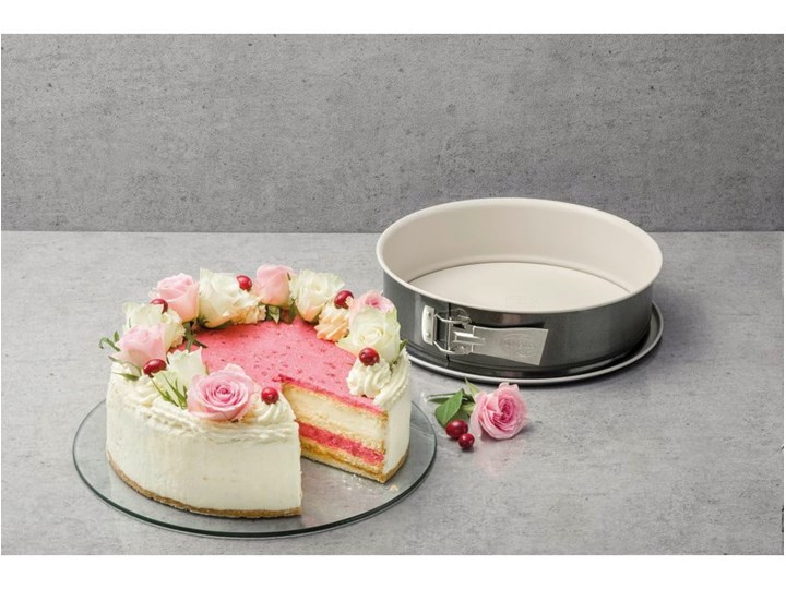 Stalowa tortownica z ceramiczną powłoką Dr. Oetker, ø 28 cm Tortownice Ceramika Kategoria Formy i foremki