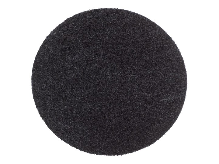 Czarna wycieraczka Hanse Home Soft and Clean, ø 75 cm Kolor Czarny Tworzywo sztuczne Kategoria Wycieraczki