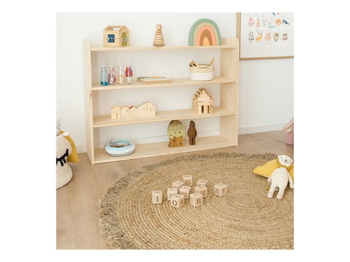Naturalny ręcznie wykonany dywan z juty Nattiot Terra, ø 140 cm Juta Dywany 140x140 cm Pomieszczenie Sypialnia Okrągły Kategoria Dywany
