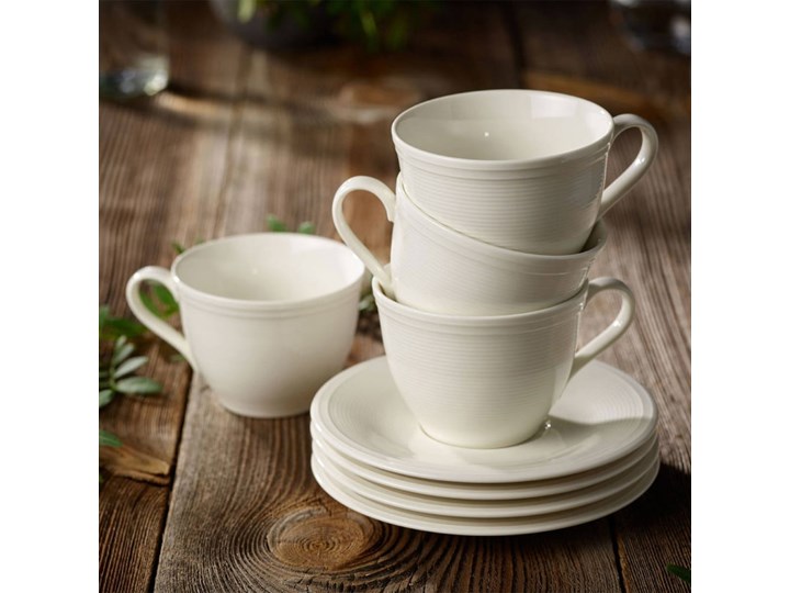 Biała porcelanowa filiżanka do kawy Like by Villeroy & Boch, 0,25 l Porcelana Kategoria Filiżanki Kolor Biały