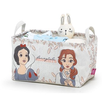 Dziecięcy materiałowy kosz Domopak Disney Princess, 32x23x19 cm