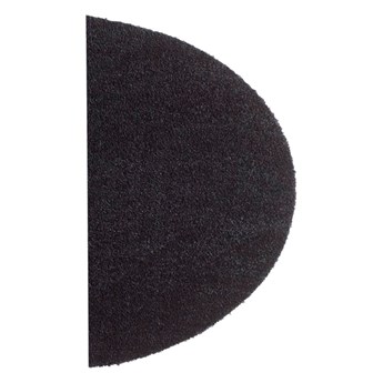 Czarna wycieraczka Hanse Home Soft and Clean, 75x50 cm