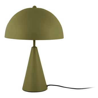 Zielona lampa stołowa Leitmotiv Sublime, wys. 35 cm
