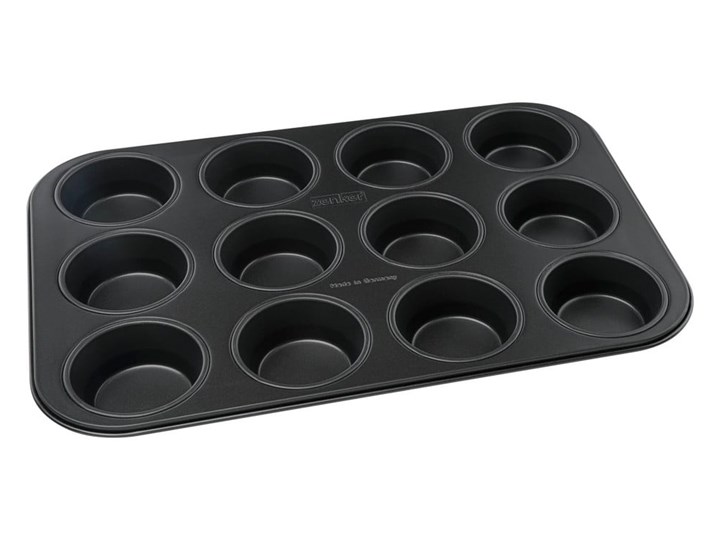 Forma na 12 muffinów Zenker Bake Kategoria Formy i foremki Kolor Czarny