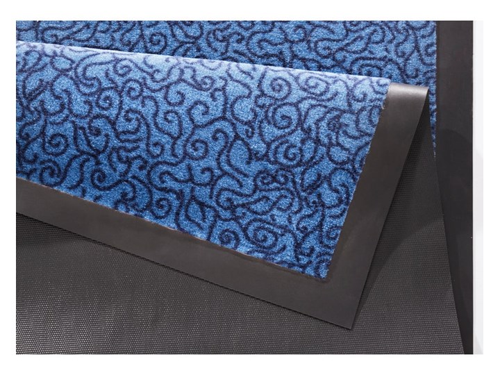 Niebieska wycieraczka Zala Living Smart, 75x120 cm Tworzywo sztuczne Kolor