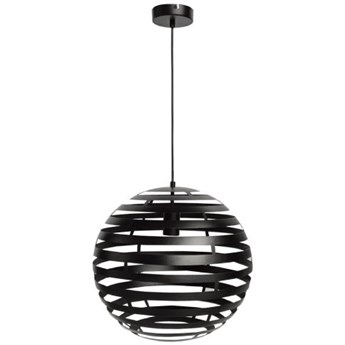 Lampa wisząca metalowa czarna Ø40x120 cm