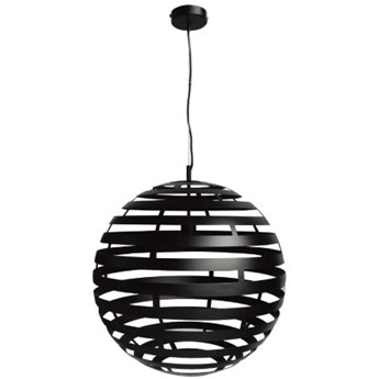 Lampa wisząca metalowa czarna Ø50x120 cm