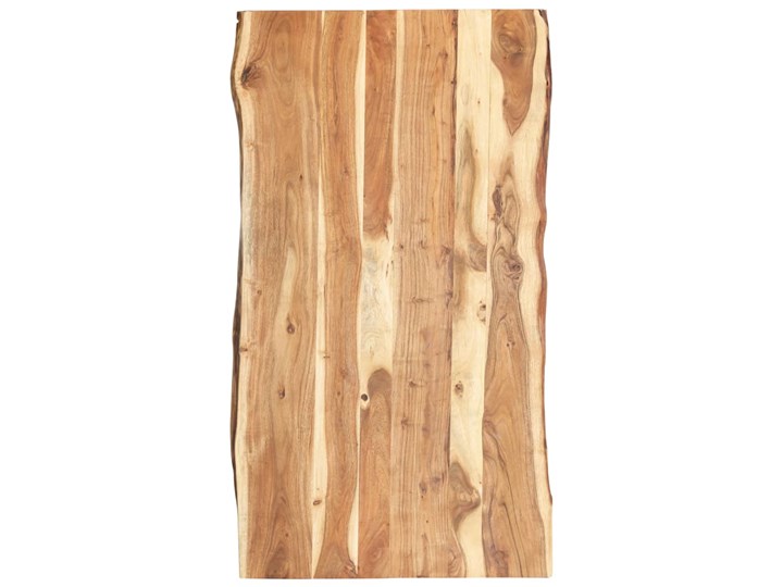 vidaXL Blat, lite drewno akacjowe, 118x(50-60)x3,8 cm