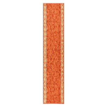 vidaXL Bieżnik dywanowy, terakotowy, 67x350 cm, antypoślizgowy