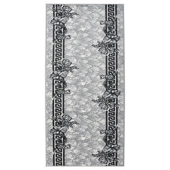 vidaXL Chodnik dywanowy, BCF, szary, 100x200 cm