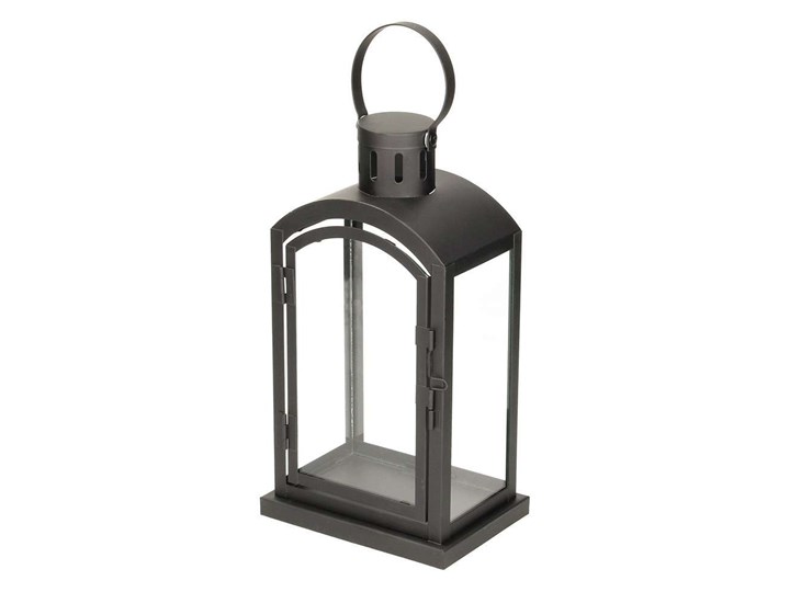 Lampion Uma 28cm, 15 x 11 x 28 cm Szkło Metal Kategoria Świeczniki i świece