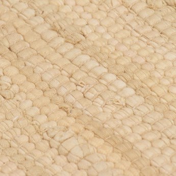 Kremowy prostokątny dywan 80x160 cm - Kevis