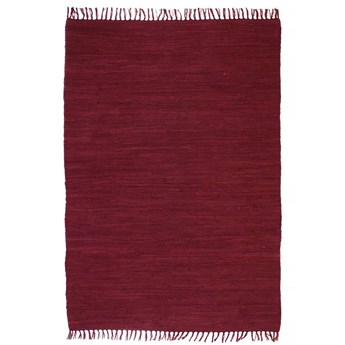 Prostokątny bordowy dywan do salonu 120x170 - Kevis