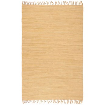 Beżowy prostokątny dywan boho 200x290 cm - Kevis