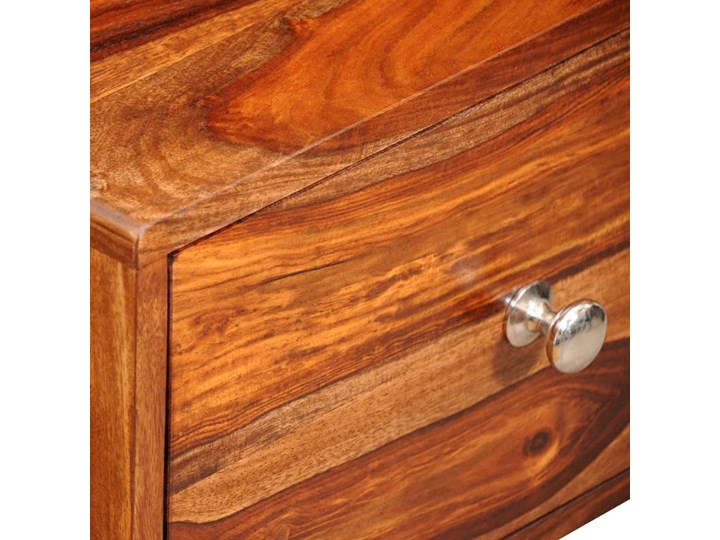 vidaXL Szafka nocna z szufladą, lite drewno sheesham, wys. 55 cm Nocne Szerokość 44 cm Uniwersalne Głębokość 40 cm Pomieszczenie Sypialnia