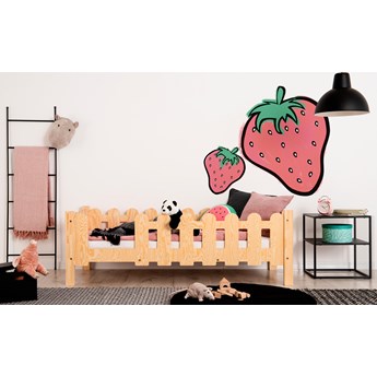 Skandynawskie łóżko dziecięce z barierką - Laffi 4X