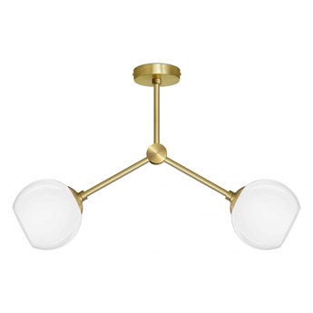 Minimalistyczna mosiężna złota lampa wisząca G-S2