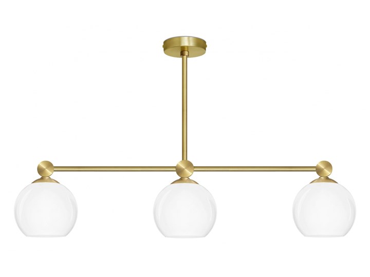 Złota mosiężna lampa wisząca nad stół G-S3L