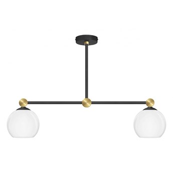 Lampa sufitowa czarno-złota nad stół GR-S2L