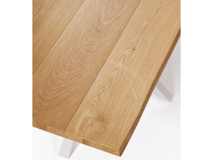 Stół Argo 160x90 cm naturalny - nogi białe Kategoria Stoły kuchenne Długość(n) 160 cm
