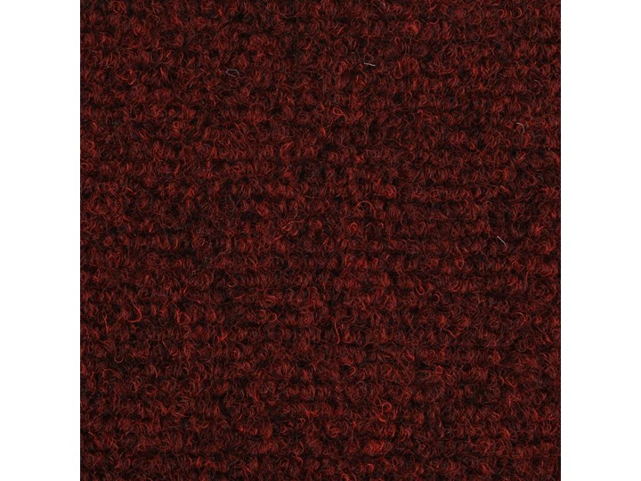 vidaXL Samoprzylepne nakładki na schody, 15 szt., 56x17x3 cm, czerwone Nieregularny Bawełna 17x56 cm Kategoria Dywany Nakładki schodowe Syntetyk Wzór Grochy