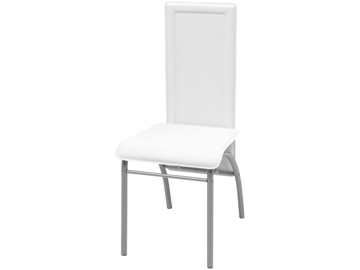 vidaXL Zestaw mebli do jadalni - 5 elementów Biały Liczba krzeseł 5 krzeseł Pomieszczenie Jadalnia