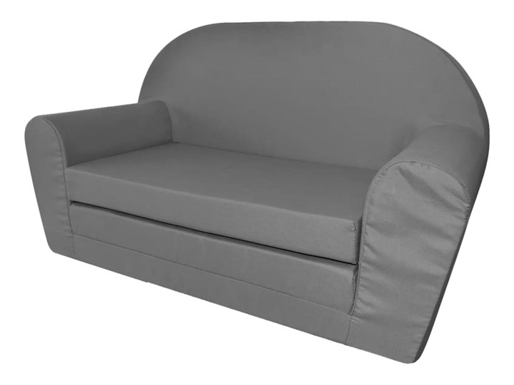 vidaXL Sofa amerykanka dziecięca szara Szerokość 78 cm Głębokość 35 cm Pomieszczenie Pokój przedszkolaka
