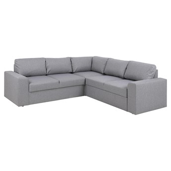 Sofa narożna rozkładana Ancroft szara
